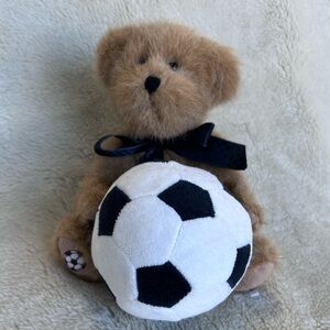 Boyd’s Collection Brown Bear with Soccer Ball Plush Toy